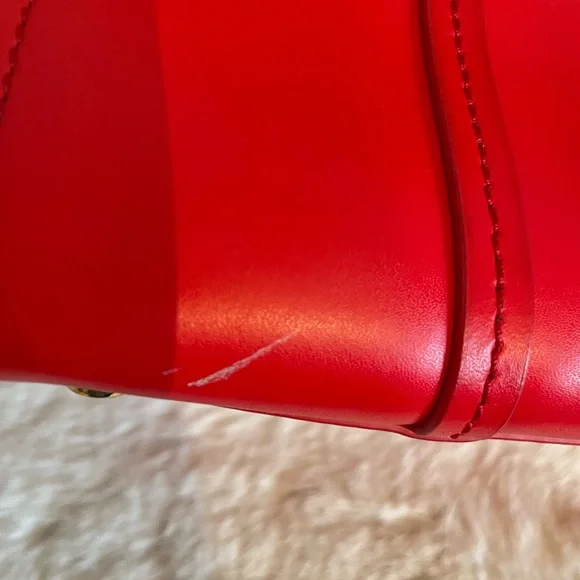 Kate Spade Vibrant Red Tote Bag - Picture 12 of 14